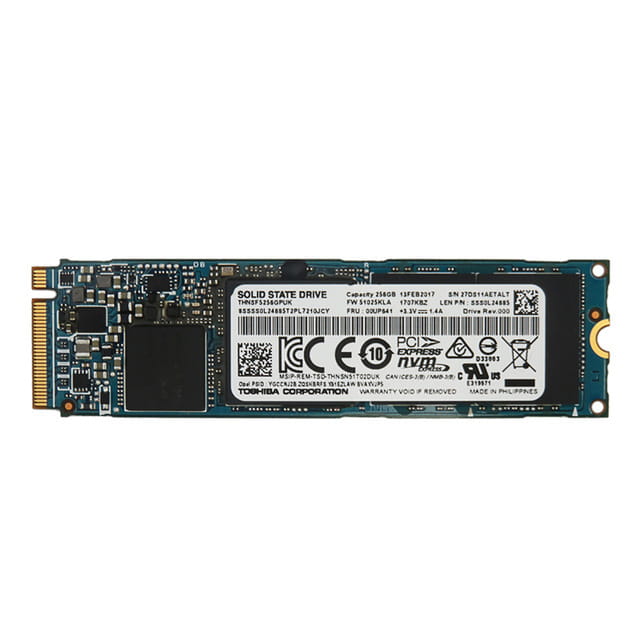 SSD NVMe Toshiba XG4 THNSF5256GPUK / 256GB / M.2 Type 2280 /