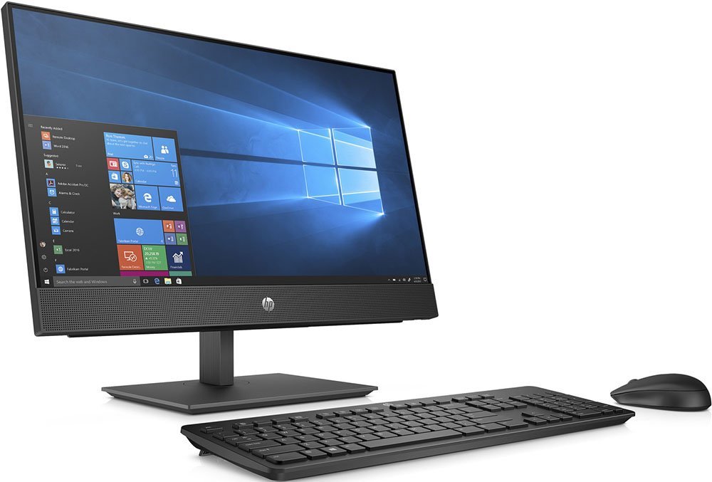 AIO HP ProOne 440 G4 / 23.8" IPS FullHD / i5-8500T / 8GB DDR4 RAM / 1.0TB HDD / Intel UHD 630 Graphics / Black /
