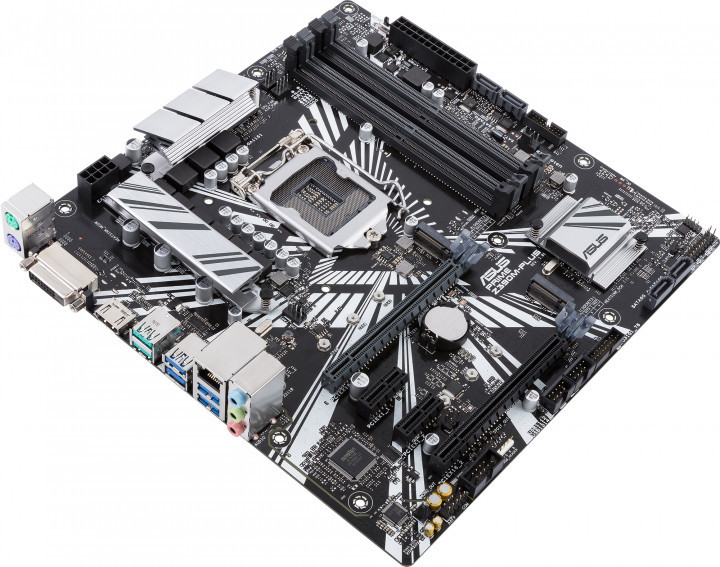 MB ASUS PRIME Z390M-PLUS / Socket 1151 / Intel Z390 / Dual 4xDDR4-4266 / mATX /