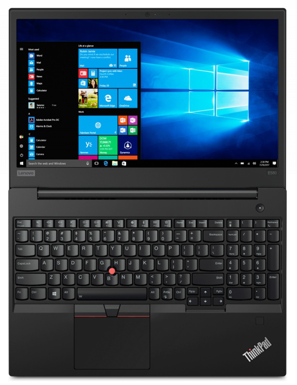 Laptop Lenovo ThinkPad E580 / 15.6" FullHD IPS AG / i3-8130U / 8GB DDR4 / 256GB SSD / Intel UHD 620 Graphics / Windows 10 Professional / 20KS007PRT /