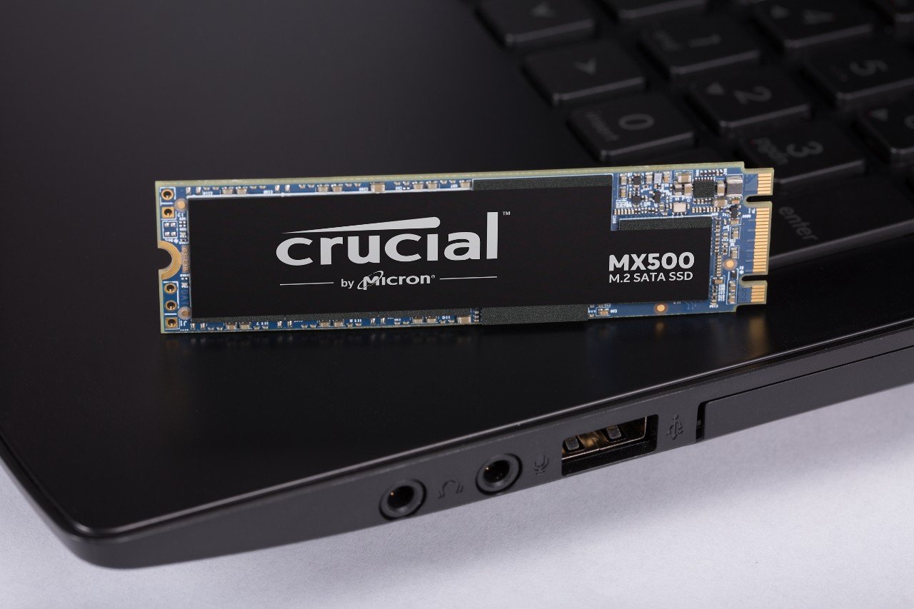 SSD M.2 Crucial MX500 / 500GB / Type 2280 / CT500MX500SSD4