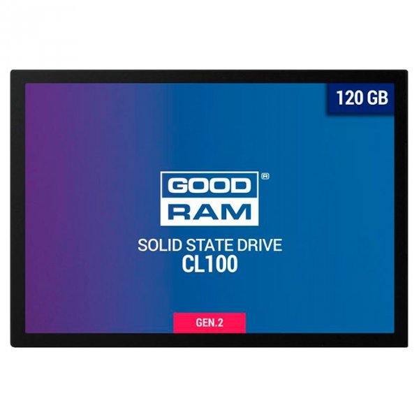 2.5" SSD GOODRAM SSDPR-CL100-120-G2 / 120GB / Marvell 88NV1120 / NAND TLC /