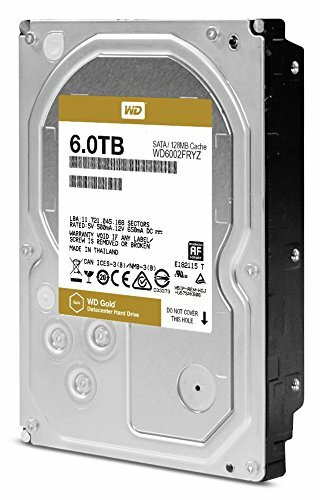 3.5" HDD WesternDigital Gold Enterprise Class / 6.0TB / SATA / 128MB / WD6002FRYZ