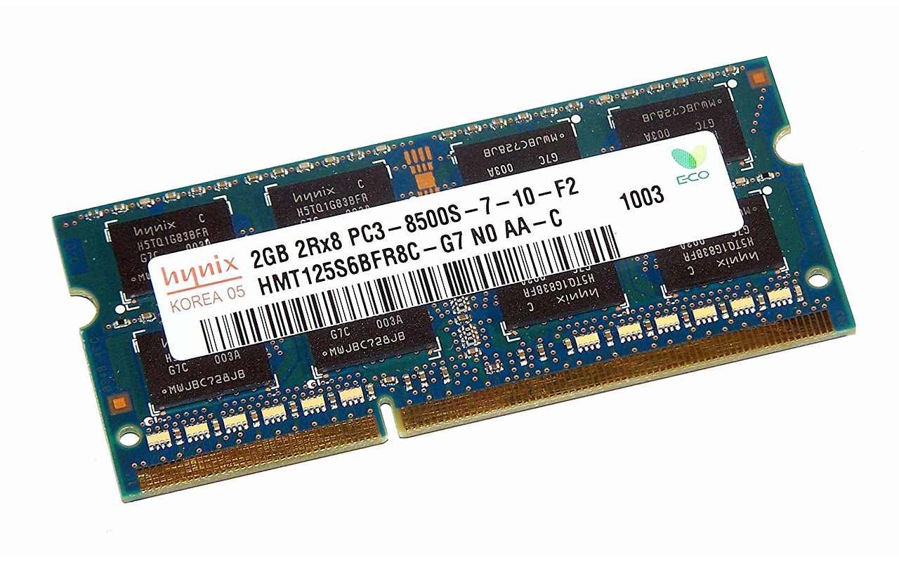 SODIMM DDR3 Hynix 2GB / 1066 MHz / 1.5V / HMT125S6BFR8C-G7