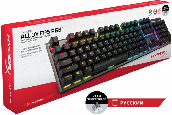 Keyboard Kingston HyperX Alloy FPS RGB / HX-KB1SS2-RU /
