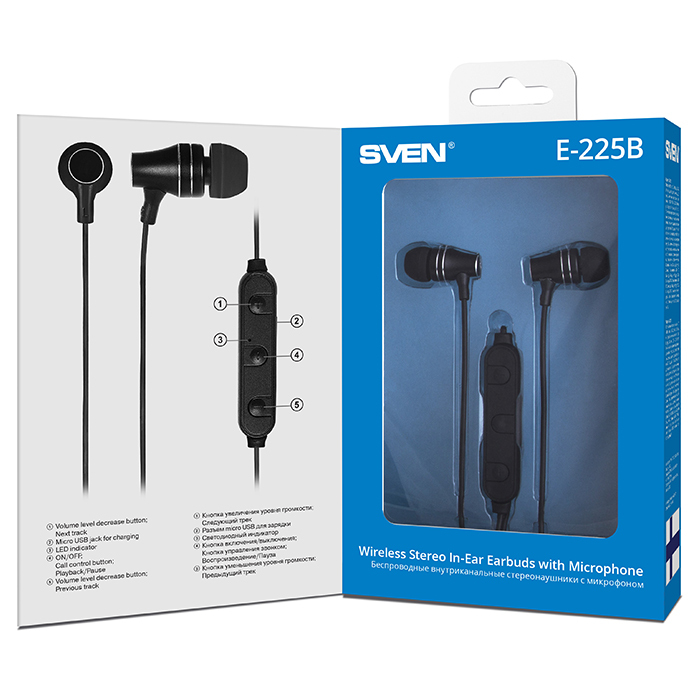 Headset Sven E-B225B /