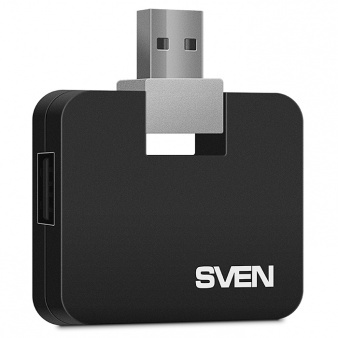 USB 2.0 Hub Sven HB-677 / 4-port / Black