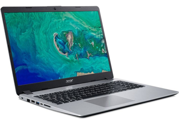 Laptop Acer Aspire A515-52G-5822 / 15.6" FullHD / i5-8265U / 8Gb DDR4 / 256GB SSD / GeForce MX150 2Gb DDR5 / Linux / NX.H5REU.030 / Silver