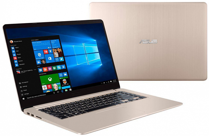 Laptop ASUS S510UF / 15.6" FullHD / i3-8130U  / 4Gb DDR4 / 1.0Tb HDD / GeForce MX130 2G / Fingerprint / Endless OS /