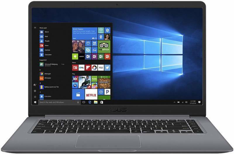 Laptop ASUS S510UA / 15.6" FullHD / Intel Core i3-8130U / 4Gb DDR4 / 256Gb SSD / Intel UHD Graphics / Fingerprint / Endless OS /