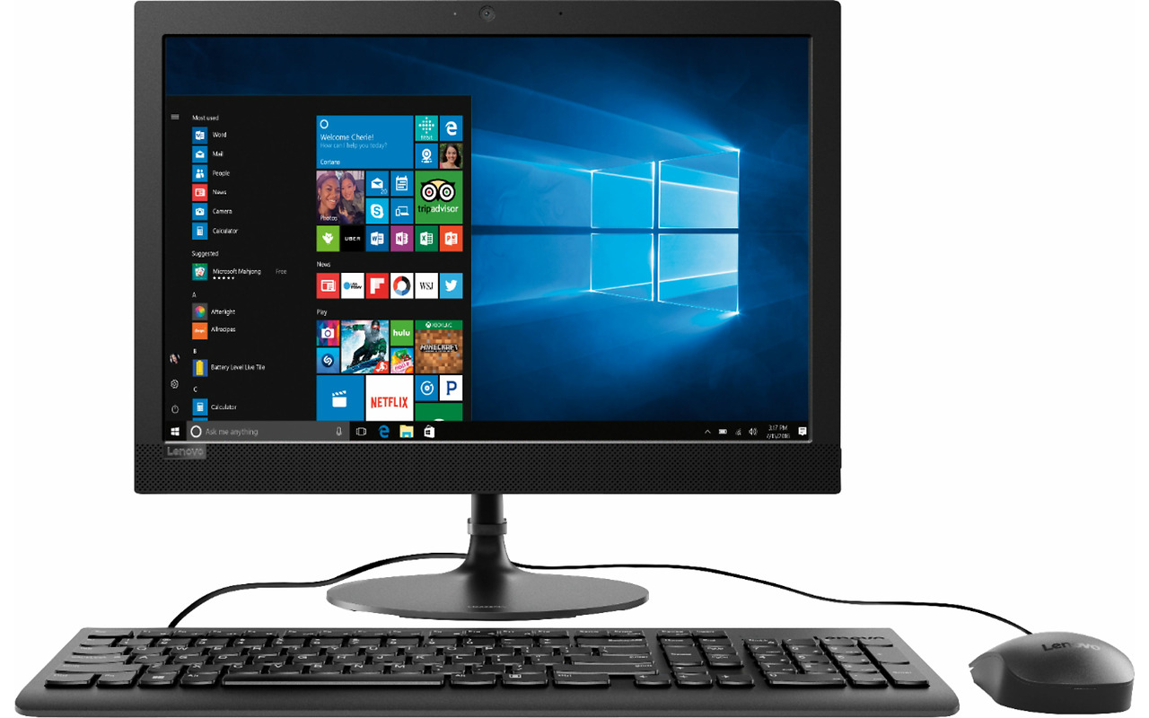 AIO Lenovo 330-20AST / 19.5" LED 1440x900 / AMD A6-9200 / 4GB RAM / 1.0TB HDD / AMD Radeon R4 / DVD-RW / Windows 10 Home /