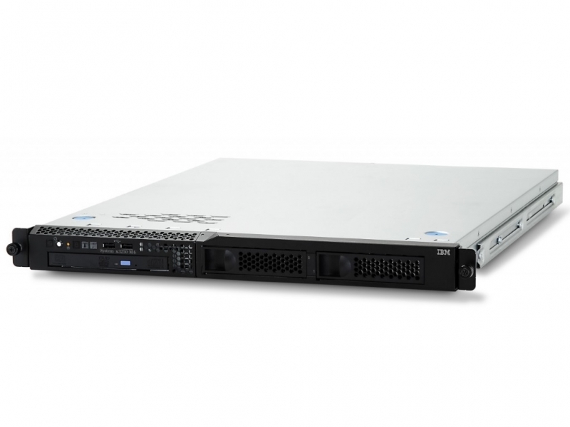 Server IBM System x 3250 M4 / Intel Xeon E3-1240 / 16GB DD3 ECC UDIMM / 2 x 300GB HS SAS 10K / 2583K8G16GB