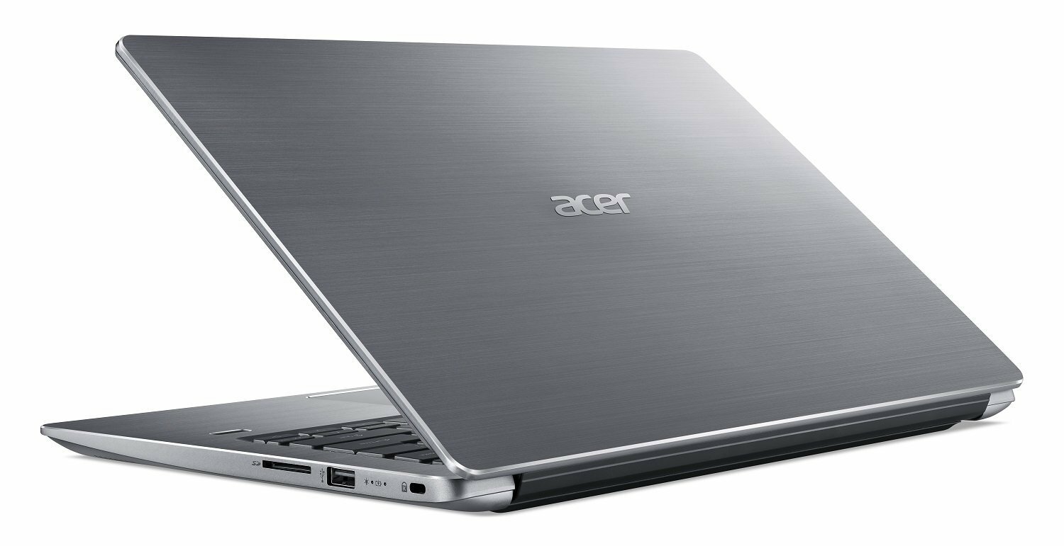 Laptop ACER Swift 3 / 14.0" IPS FullHD / i7-8565U / 12Gb DDR4 / 512Gb SSD / Intel UHD Graphics 620 / SF314-56 / NX.H4CEU / Windows