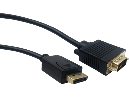 Cable Cablexpert CCP-DPM-VGAM-6 / DP - VGA / 1.8m / Black