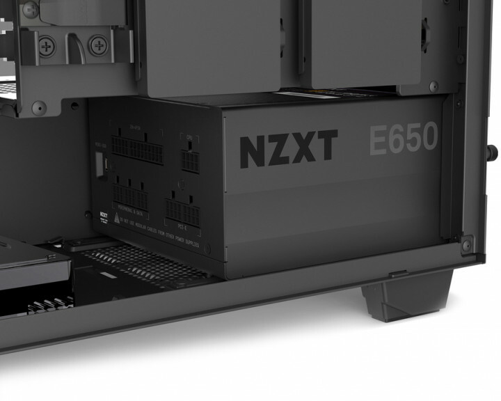 PSU NZXT E650 / 650W / 80+ GOLD Modular / USB Monitoring / NP-1PM-E650A-EU /