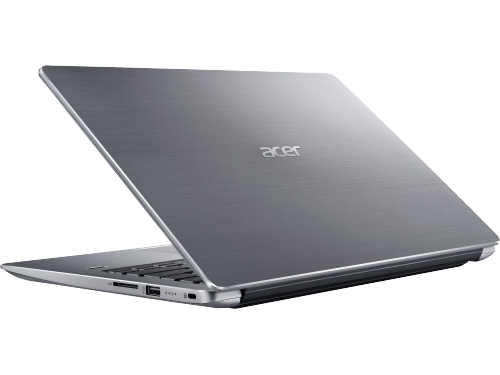 Laptop Acer Swift 3 / 14.0" IPS FullHD / i3-8145U / 8Gb DDR4 / 128Gb SSD + 1.0TB HDD / Intel UHD Graphics 620 / Linux / SF314-56 / Sparkly Silver /