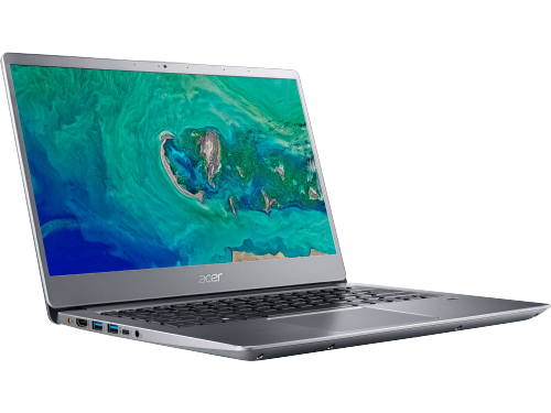 Laptop Acer Swift 3 / 14.0" IPS FullHD / i3-8145U / 8Gb DDR4 / 128Gb SSD / Intel UHD Graphics 620 / Linux / SF314-56-37BP / NX.H4CEU.009 / Silver