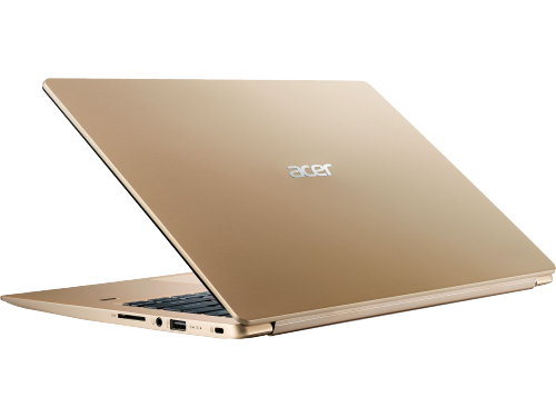 Laptop Acer Swift 1 / 14.0" IPS FullHD / Pentium Silver N5000 / 8Gb DDR4 / 256Gb SSD / Linux / SF114-32 / Gold