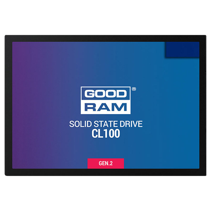 2.5" SSD GOODRAM SSDPR-CL100-480-G2 / 480GB / Marvell 88NV1120 / NAND TLC /