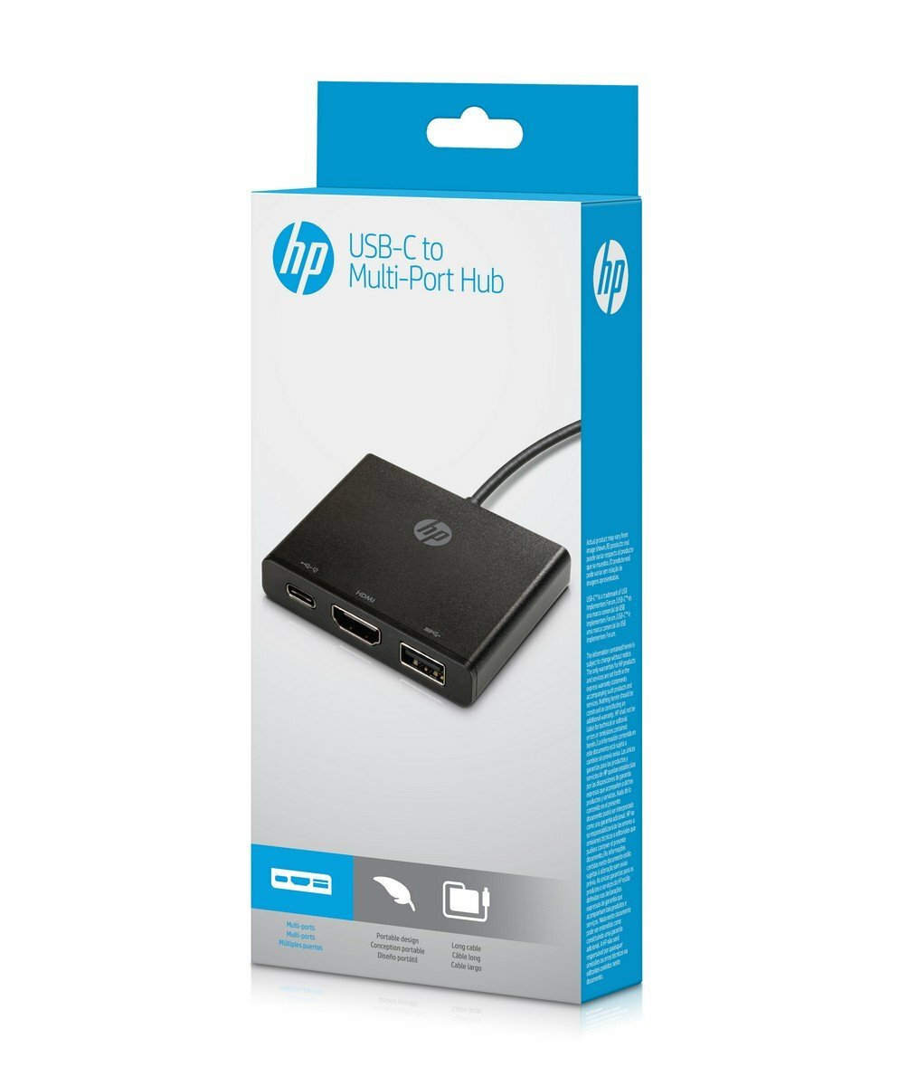 HP USB Type-C To Multi-Port Hub / 1BG94AA#ABB /