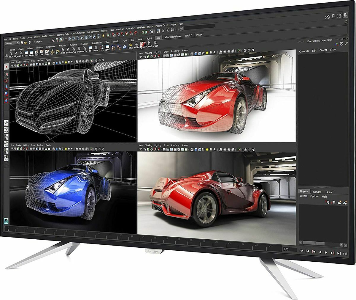 Monitor Philips BDM4350UC / 43.0" IPS 4K-UHD / 5ms / 300cd / LED50M:1 /