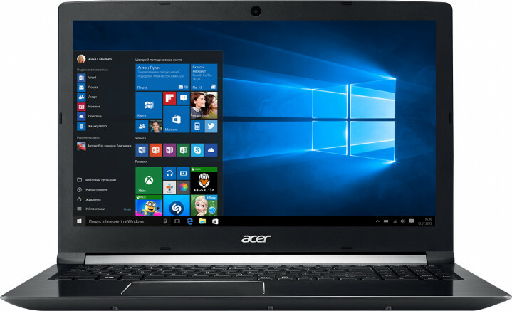Laptop Acer Aspire A715-72G / 15.6" FullHD / i5-8300H / 8Gb DDR4 RAM / 256GB SSD / GeForce GTX 1050 4Gb DDR5 / Linux / A715-72G-5429 / NH.GXBEU.007 / Black