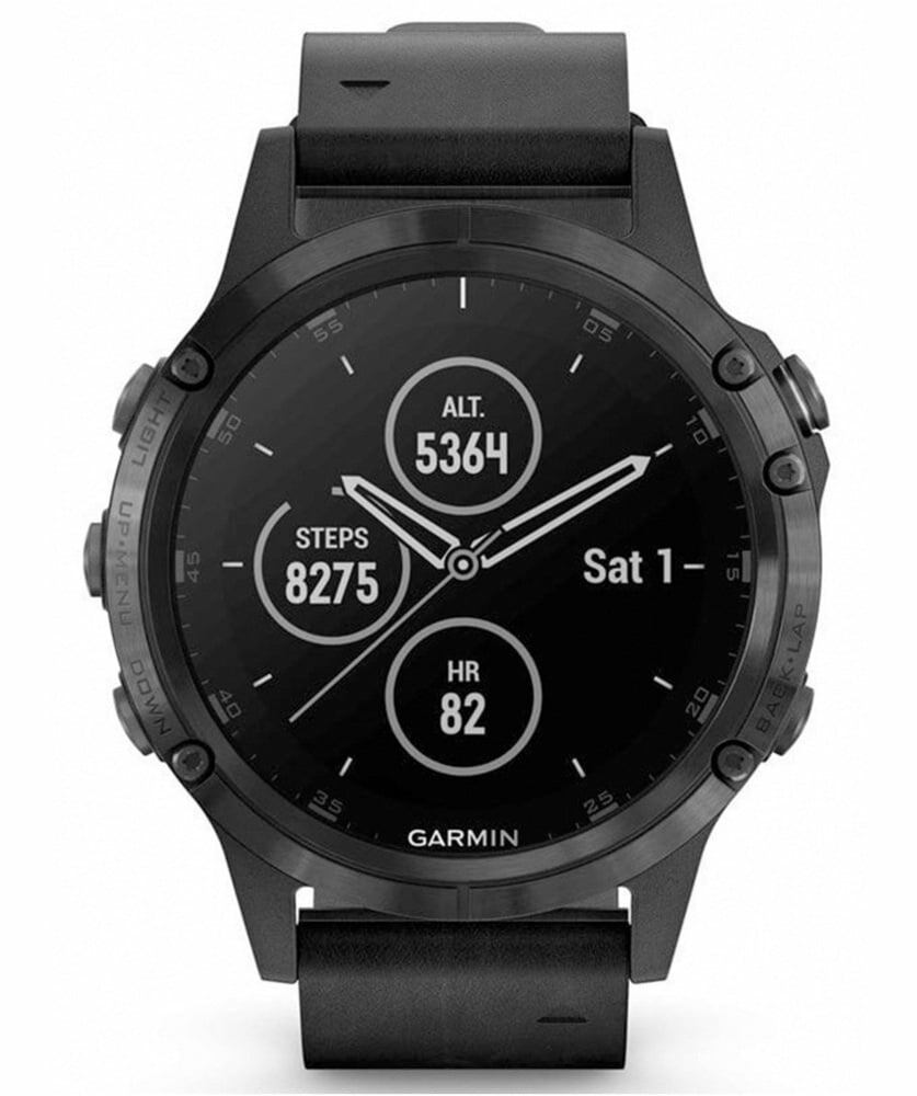 Garmin FENIX 5 PLUS / BLACK WITH BLACK BAN / 010-01988-07 /