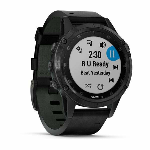 Garmin FENIX 5 PLUS / BLACK WITH BLACK BAN / 010-01988-07 /