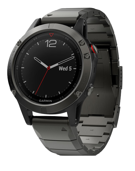 Garmin Fenix 5 Sapphire / Slate grey with metal band / 010-01688-21 / Grey