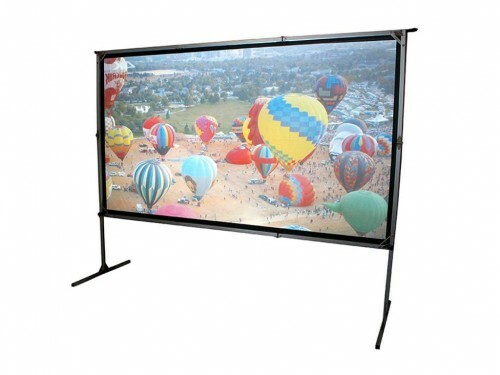 Elite Screens 100" 222x125cm Yard Master 2 Outdoor/Indoor Projector Screen with Stand OMS100H2