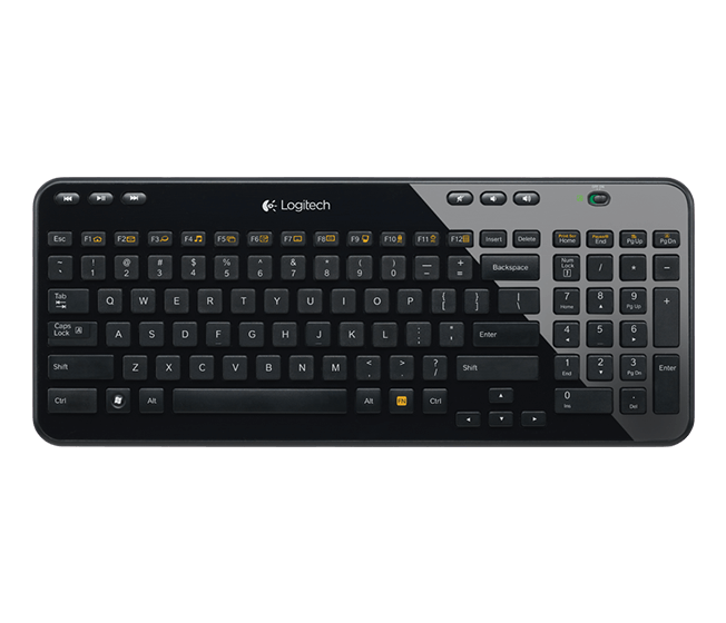 Keyboard Logitech Compact K360 / Quiet typing / Wireless /