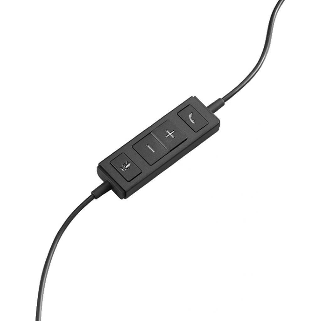 Headset Logitech H570e / USB / Mono / 981-000571 / Black