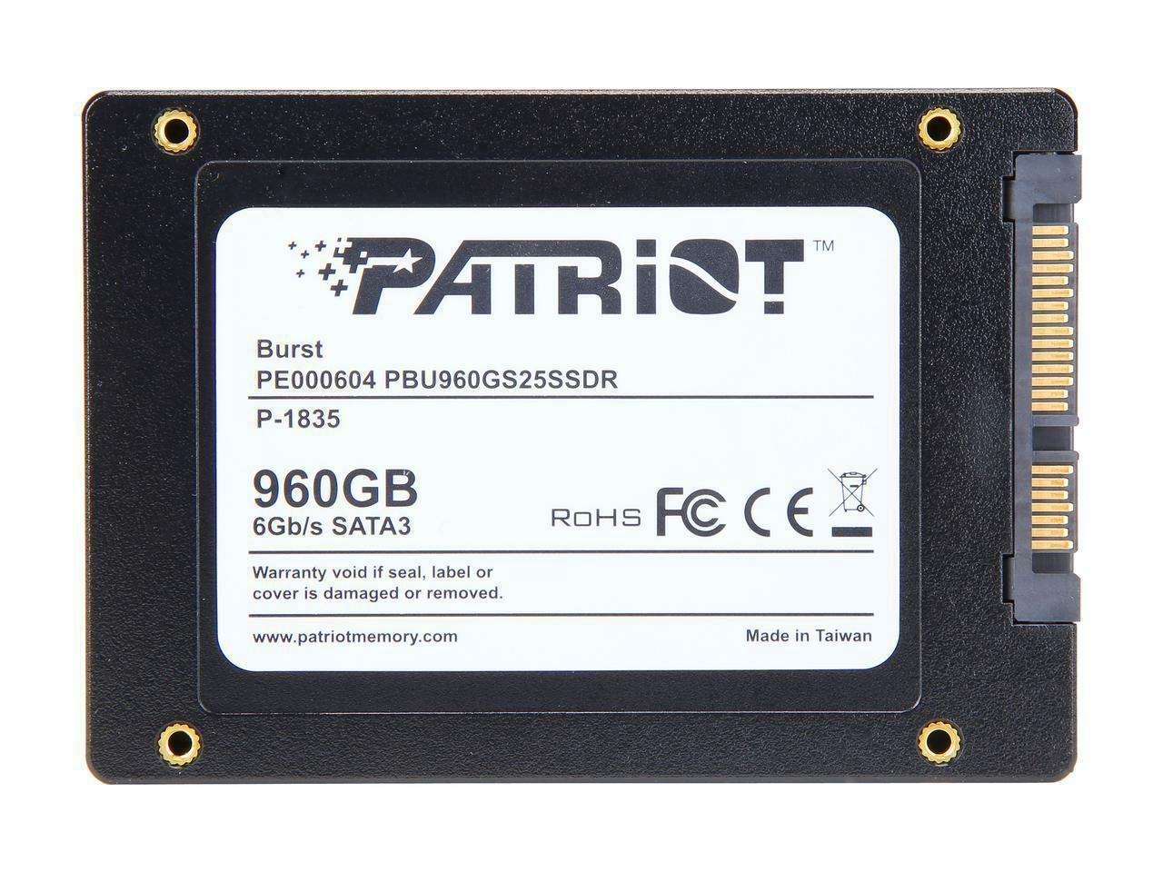 Patriot Burst PBU960GS25SSDR / 960GB