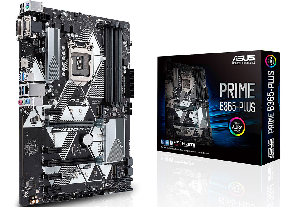 MB ASUS PRIME B365-PLUS /  Intel B365 / LGA1151 / Dual DDR4 2666MHz / ATX /
