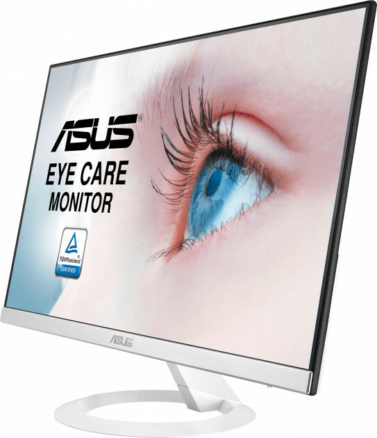 Monitor ASUS VZ249HE / 23.8" AH-IPS FullHD / 5ms / 250cd / LED80M:1 / Frameless / White