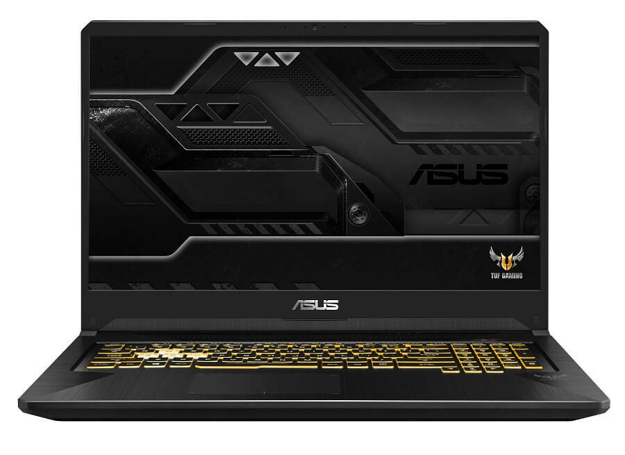 Laptop ASUS FX705DT / 17.3" Full HD / AMD Ryzen 7 3750H / 16Gb RAM / 512Gb SSD / GeForce GTX 1650 4Gb / No OS /