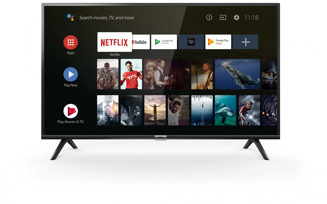 SMART TV TCL 40ES560 / 40" LED FullHD / Android 8.0 Oreo /