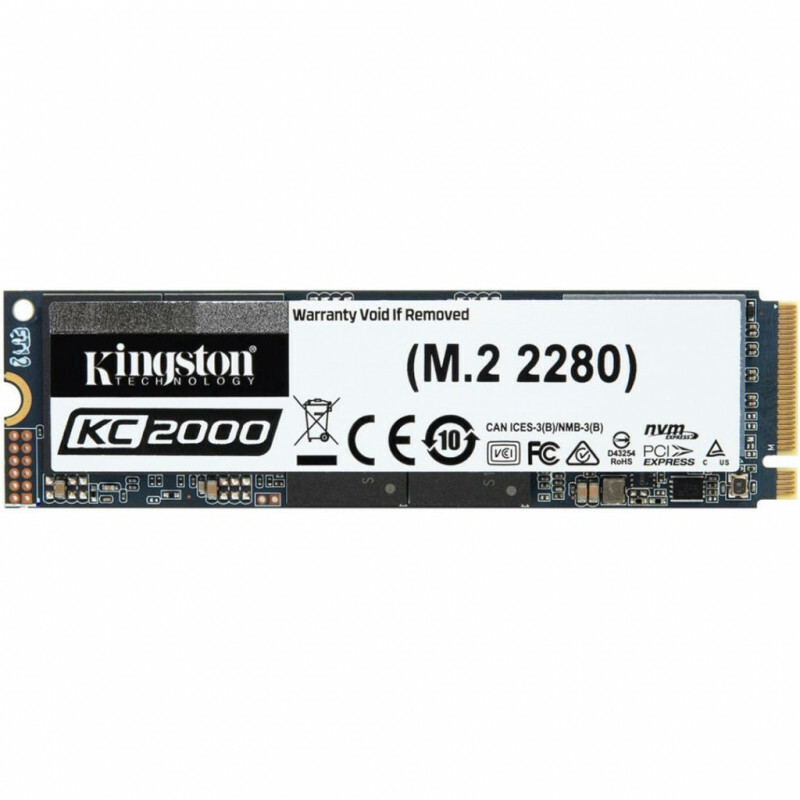 M.2 SSD Kingston KC2000 / 250GB / NVMe / 3D NAND TLC / SKC2000M8/250G /