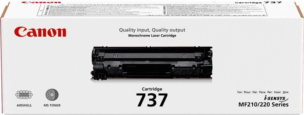 Cartridge Canon 737 / Original / Black