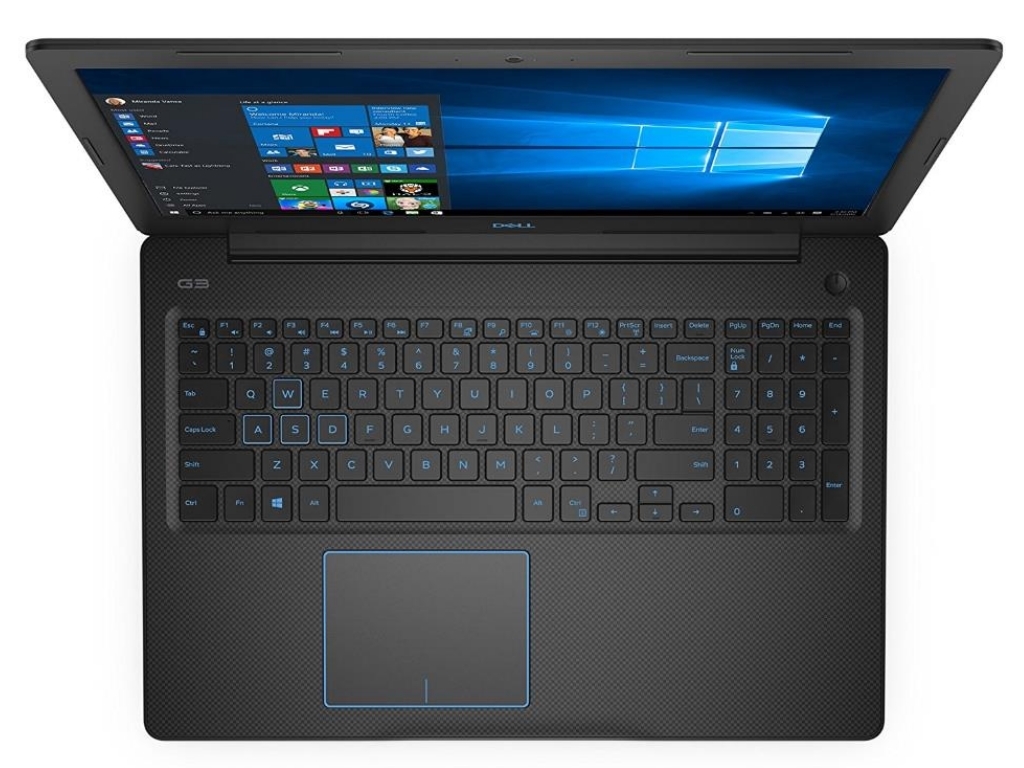 Laptop DELL Inspiron Gaming 15 G3 3579 / 15.6" IPS FullHD / Intel Core i5-8300H / 8Gb DDR4 RAM / 128GB SSD + 1.0TB HDD / GeForce GTX1050 4Gb DDR5 / Ubuntu / 273184541 /