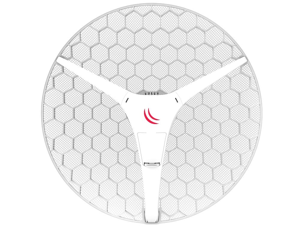 MikroTik RBLHG-5HPnD / Dual chain High Power / 24.5dBi / 5GHz CPE / Point-to-Point Integrated Antenna /