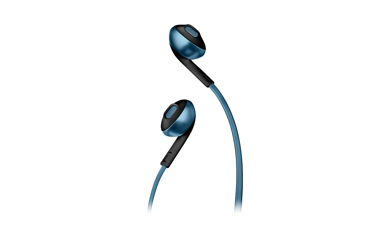 Earphones JBL Tune 205BT / Bluetooth / Blue