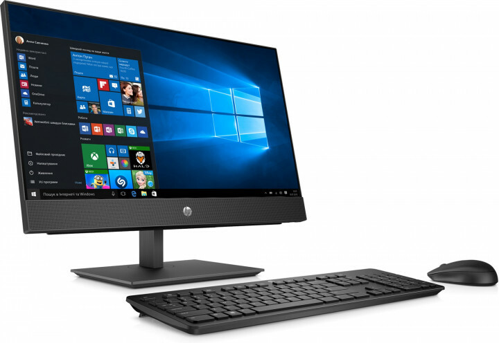 AiO HP ProOne 440 G4/ 23.8" FullHD/ i5-8500T / 8GB RAM / 256GB SSD / DVD / USB Slim keyboard & Mouse / Windows 10 Pro / 4HS09EA /