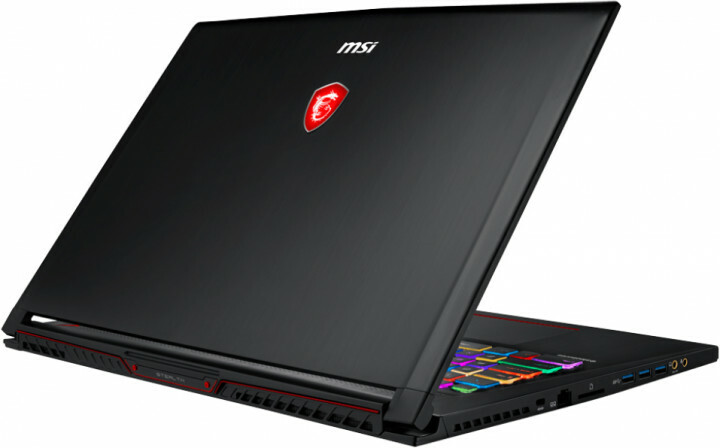 Laptop MSI GS73 Stealth 8RF / 17.3 FullHD / i7-8750H / 16 GB RAM / 256 GB SSD + 1.0TB HDD / nVidia GeForce GTX 1070 8GB GDDR5 / Free Dos /