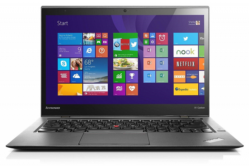 Laptop Lenovo ThinkPad X1 Carbon Gen6 / 14.0" WQHD IPS / Intel Core i7-8550U / 16GB DDR3 / 256GB SSD / Intel UHD Graphics 620 / LTE / Windows 10 Professional / Black