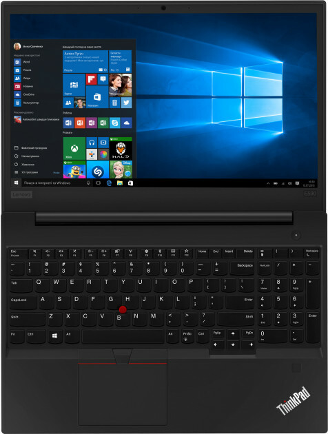 Laptop Lenovo ThinkPad E590 / 15.6" IPS FullHD / Intel Core i5-8265U / 8Gb RAM / 512Gb SSD / Intel UHD Graphics / Windows 10 Professional / Black
