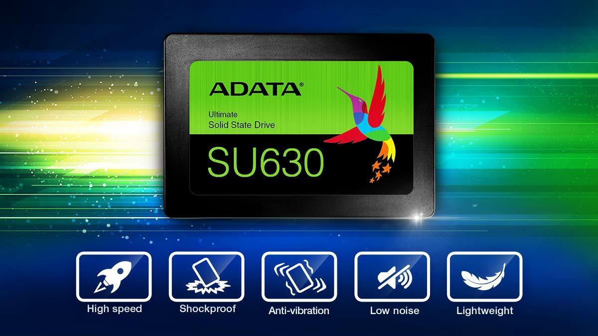 2.5" SSD ADATA Ultimate SU630 / 240GB / SATA / 3D NAND /