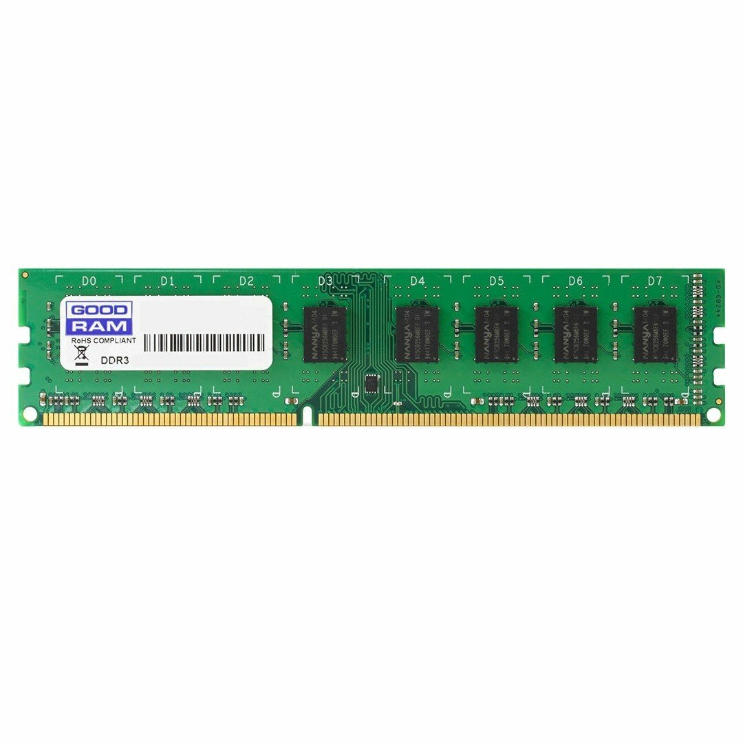RAM GOODRAM / 4GB / DDR3L / 1600 Mhz / CL11 / 1.35V / GR1600D3V64L11S/4G /