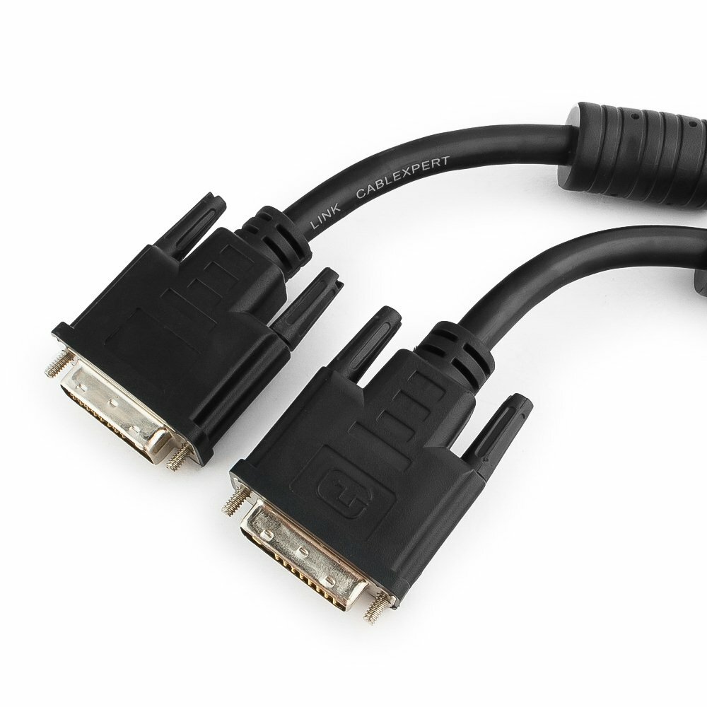 Cablexpert CC-DVI2-BK-6 / DVI M to DVI M / 1.8M /