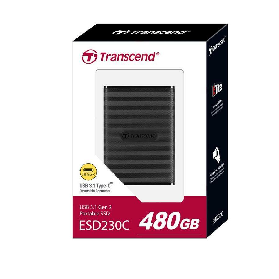 USB Transcend ESD230C / 480GB / M.2 External SSD / TS480GESD230C /